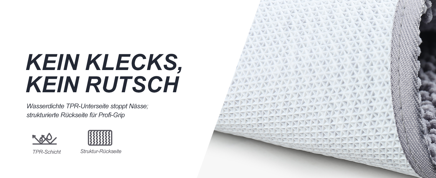 Килимок для собак VIVAGLORY Absorpmax Cleany Mat: поглинаючий, миючий, неслизький, сірий, 80x50 см