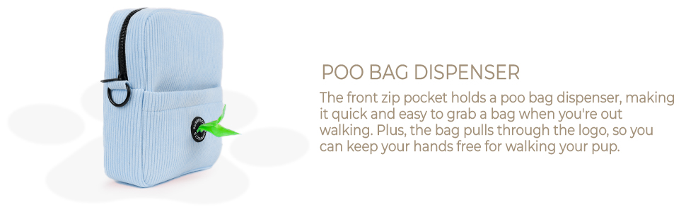 Сумка для дресирування собак з дозатором кульок – міцна сумка для ласощів для собак – стильна сумка для прогулянок з собакою для жінок та чоловіків (м'яка рожева, велюрова)