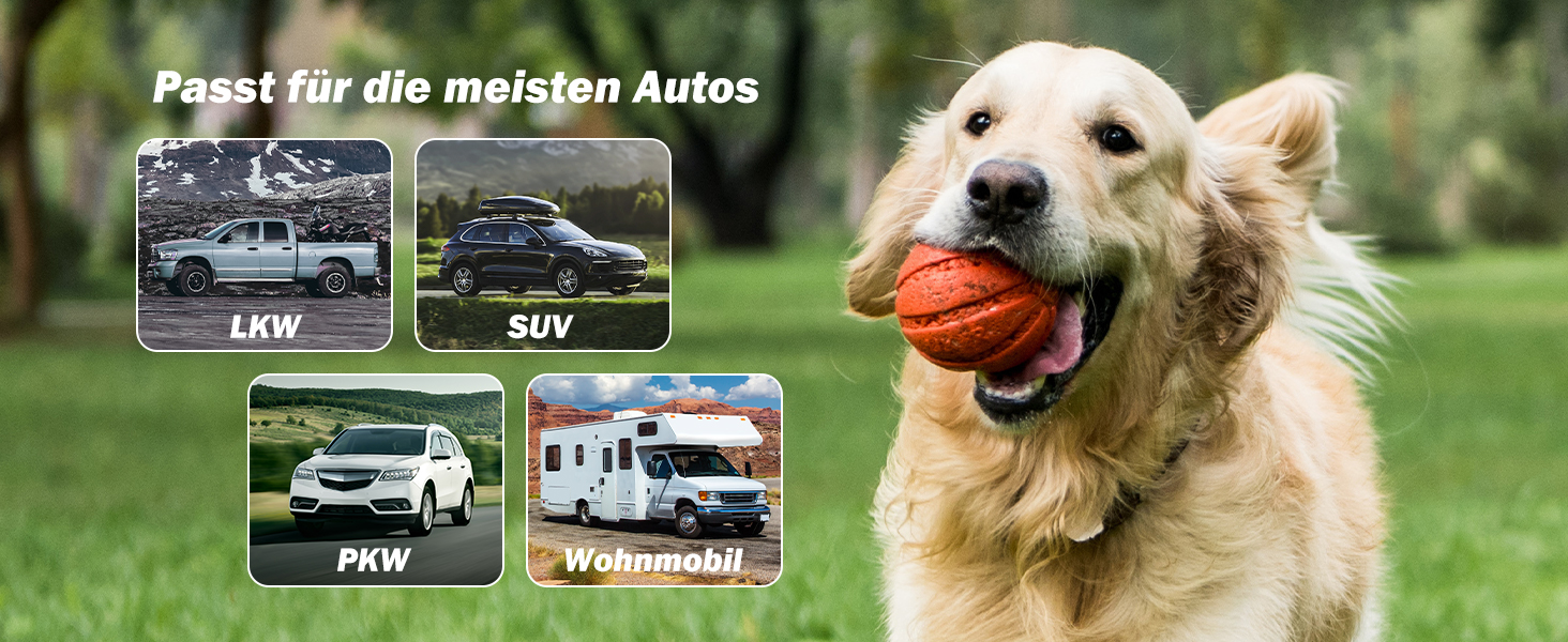 Рампа для собак JOYTUTUS складна, для авто, SUV та вантажівок, до 90 кг, для великих, середніх та маленьких тварин (180 x 44 см), алюмінієва рамка