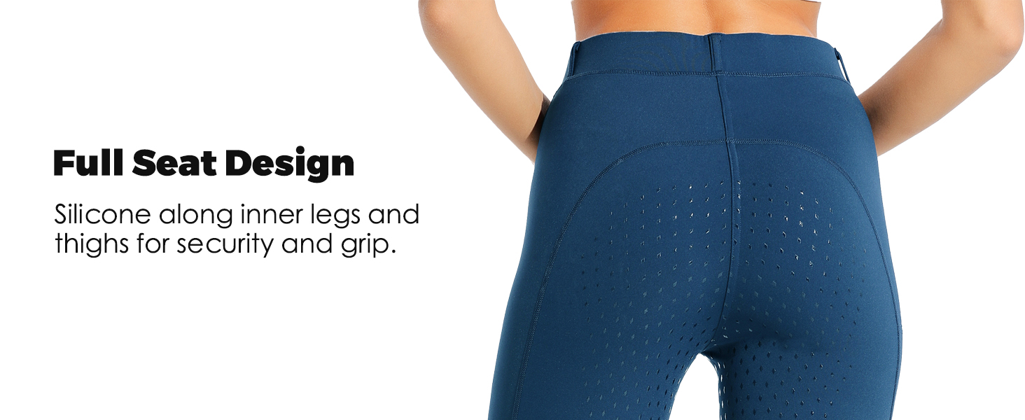 Жіночі рейтлеггінси WILLIT з силіконовим повноцінним покриттям, висока талія, кишені на блискавці, петлі для ременя, еластичні штани для верхової їзди, колір хакі