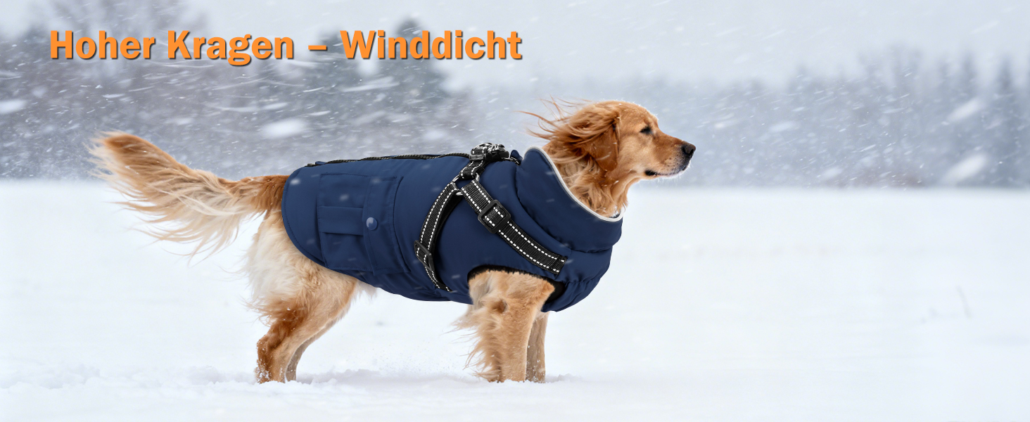 Зимовий теплий куртка для собак середнього розміру, червоний, бавовна, водонепроникний, з жилетом, світловідбиваючий