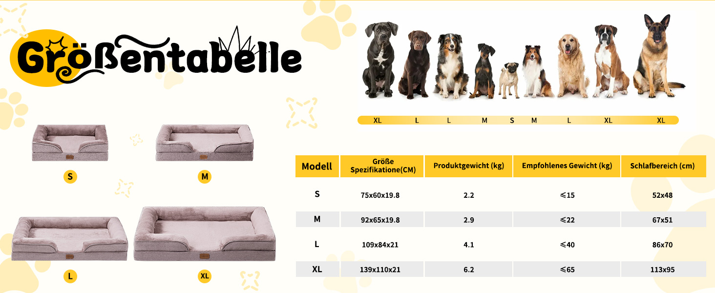 Ортопедичне ліжко для собак середніх та великих порід 109x84x21 см, високощільна губка, знімний водонепроникний чохол, комфортне, антиковзаюче (Хакі, XL)