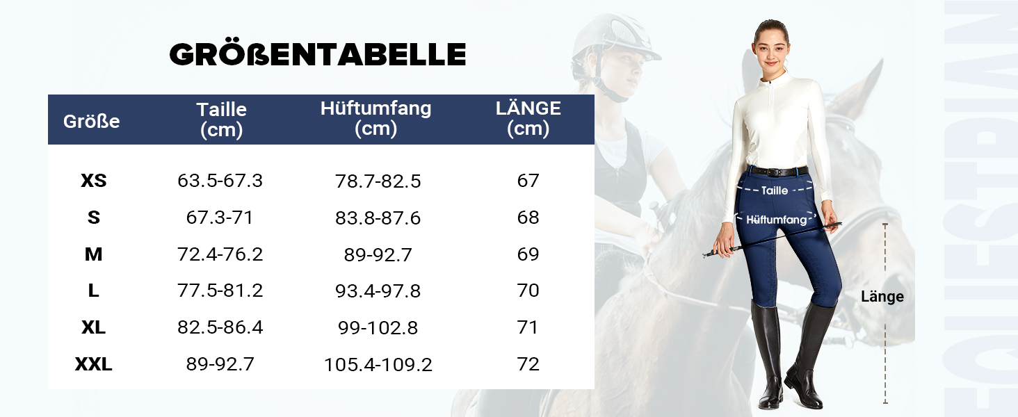 Легінси для їзди верхи FitsT4 з силіконовим покриттям, кишенею для телефону та петлями для ременя - чорний, розмір S