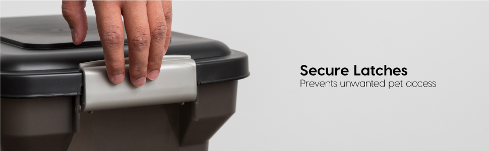 IRIS USA Контейнер для корму для тварин, герметичний, 67 л