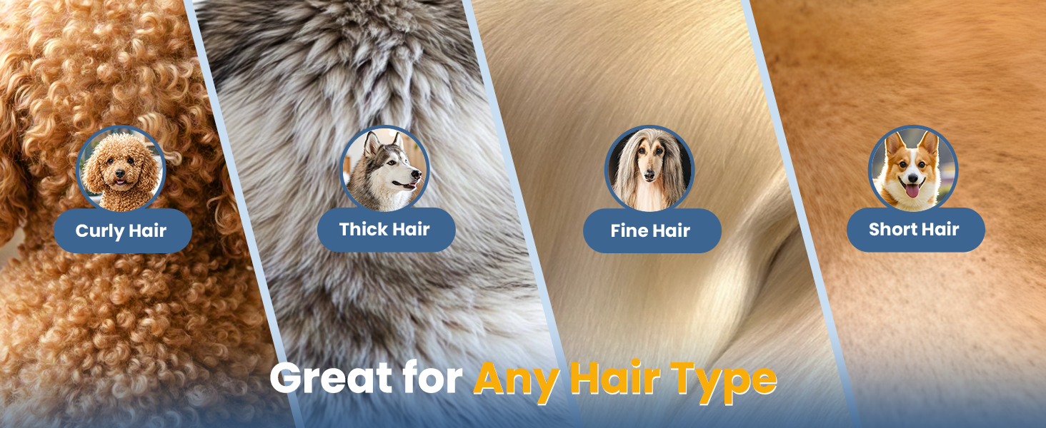 Професійна машинка для стрижки собак з товстим хутром, бездротова з LED-дисплеєм, тиха, акумуляторна, триммер для собак з набором для догляду за кігтями (срібна)