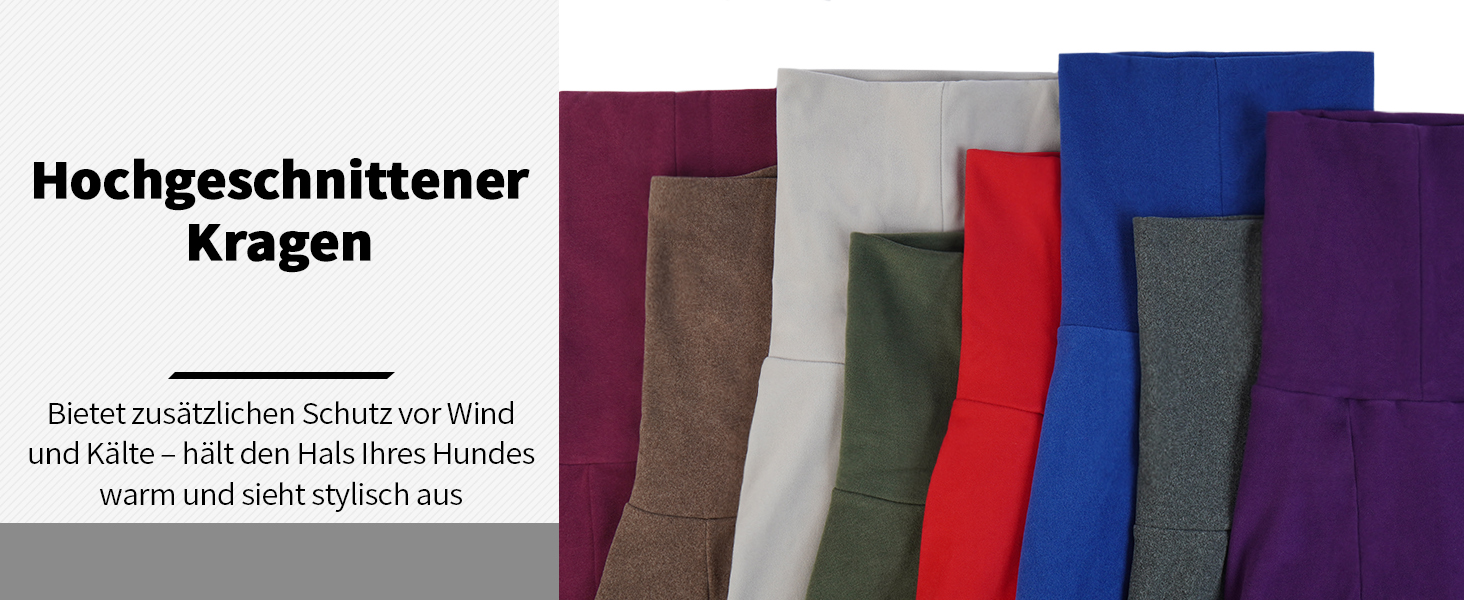 Теплий пуловер для собак, флісовий халат, зимовий халат для собак, пуловер для маленьких, середніх та великих собак - бордовий (S)