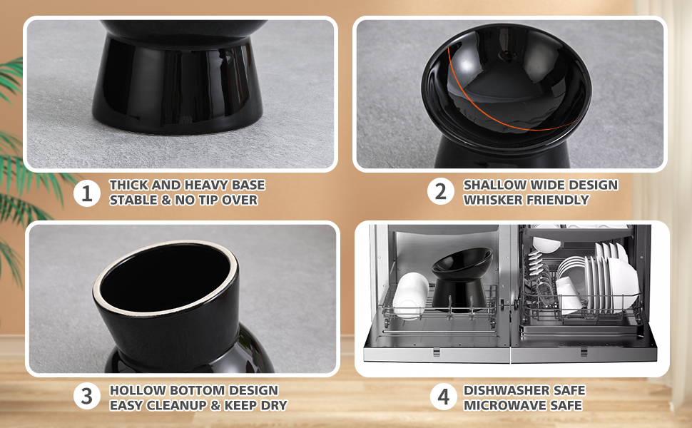 Котло propositions: Keramічний годівниця для котів з підняттям - запобігання блювоті, 15° нахил, 280 мл, білий