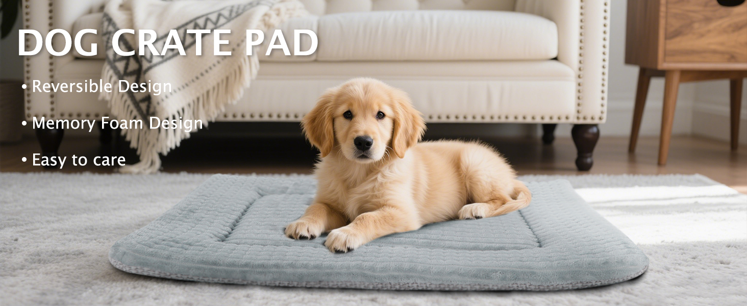 Килимок для собак, миючий, м'який, для маленьких, середніх та великих собак, сірий, 90x70 см (XZ016)