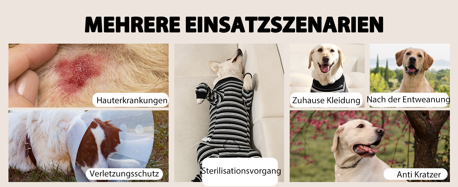 Захисний костюм для собак після операції, костюм для собак після кастрації, захист ран, чорний, XL