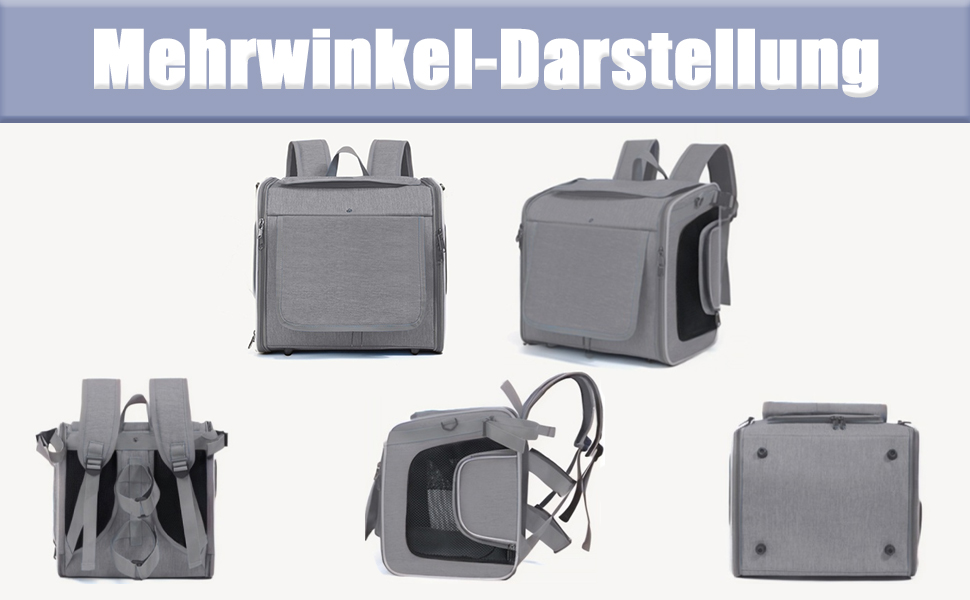 Корзина для собак на велосипед Cnwinu, передня, розширювана, складна, з 4 дверцятами та сітковими вікнами, для маленьких та середніх собак та котів