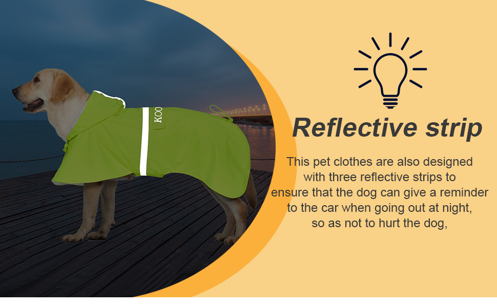 Водонепроникний дощовик для великих собак, зелений, розмір 6XL