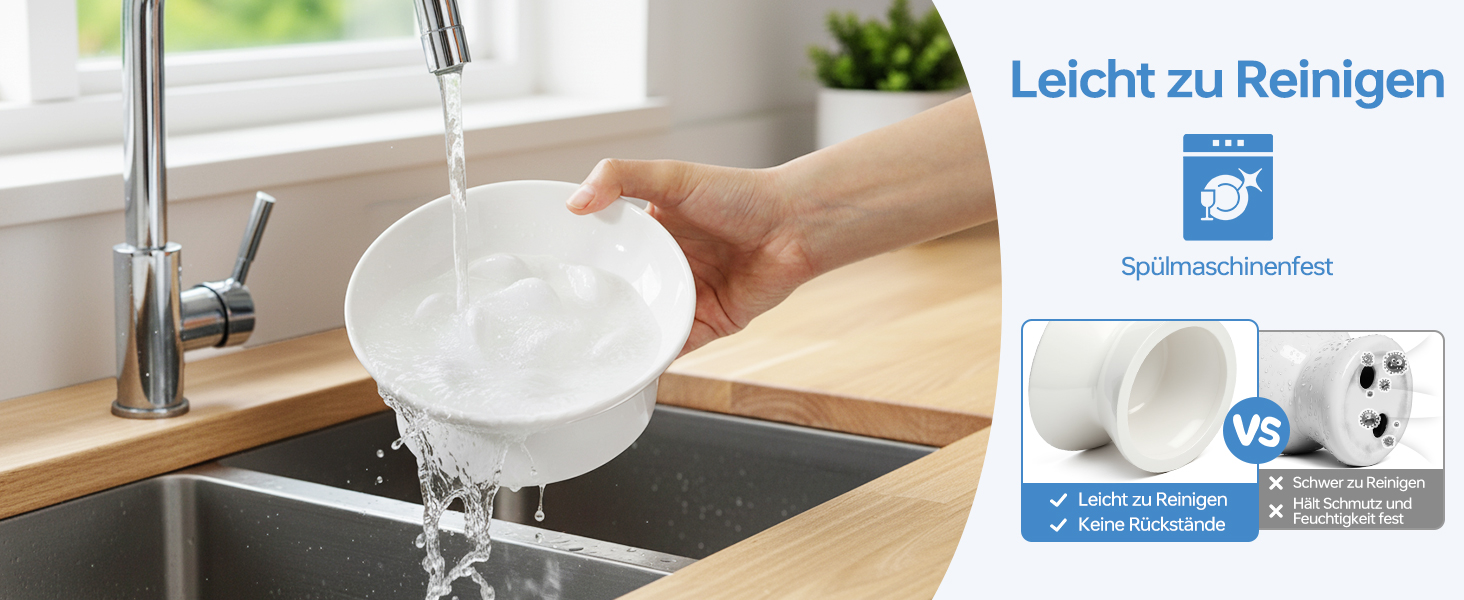 Керамічна миска для котів з підняттям, протиковзаюча, для повільного годування, біла