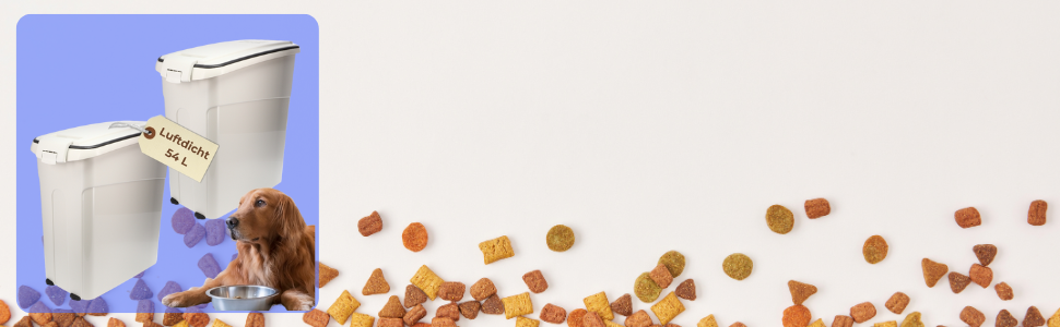 Контейнер для корму GarPet 54 л: герметичний, для собак та коней