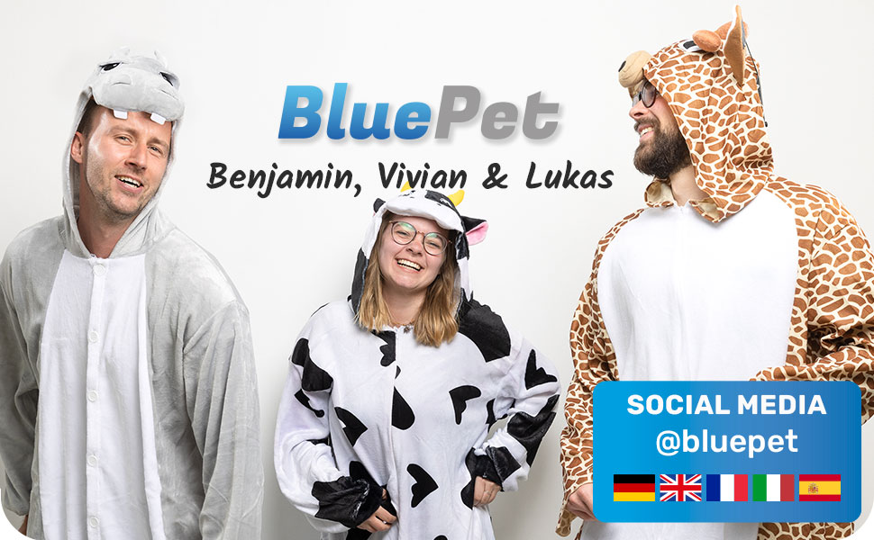 Гребінець для котів та собак BluePet, для короткошерстих порід, видаляє відмерле волосся та підшерсток, зменшує випадання на 90%, розмір M (ширина гребеня 66 мм)