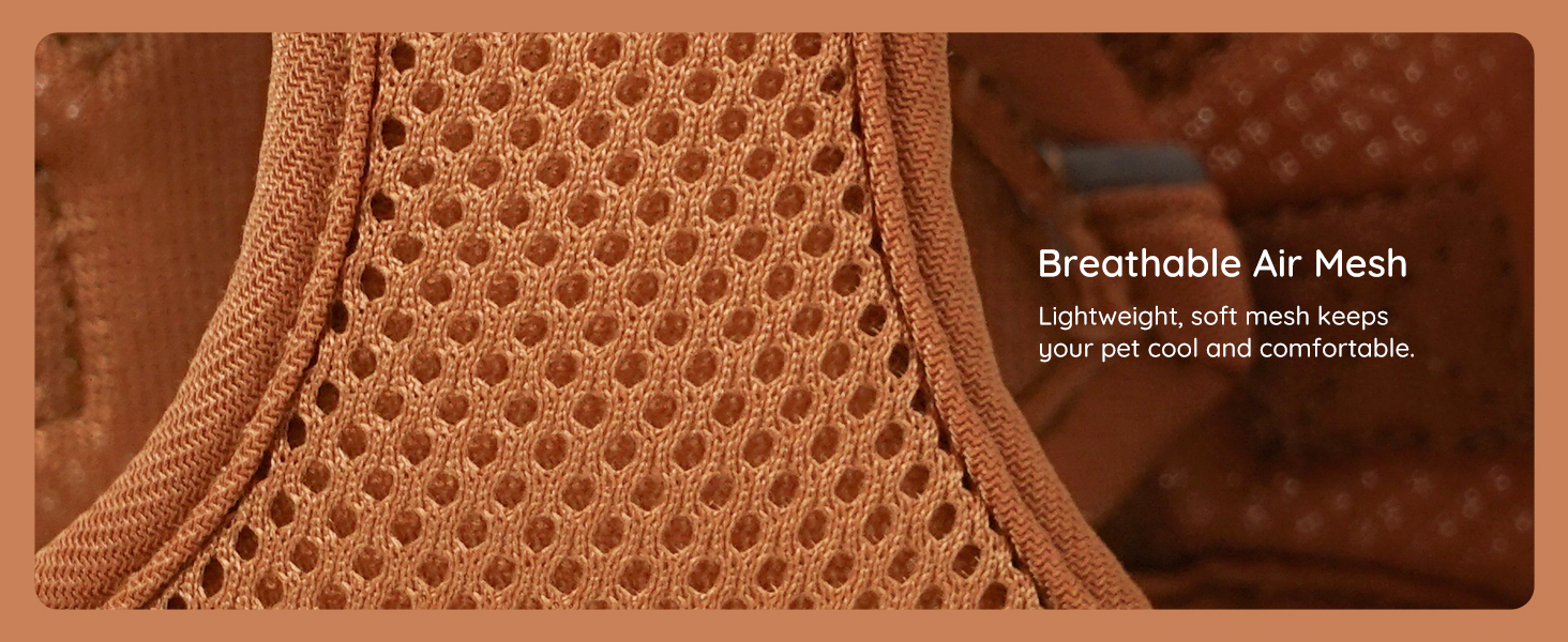 Шлейка для собак BELLA & PAL для маленьких собак з повідком, Step-in шлейка з Air Mesh, анти-тяга, світловідбиваюча, дихаюча, для цуценят, котяча шлейка, Mokka, XS (30-35см обхват грудей) Mokka