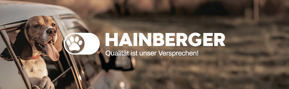 Захист для заднього сидіння автомобіля для собак Hainberger: водовідштовхувальний, стійкий до подряпин, з боковим захистом та оглядовим вікном, 137x147 см