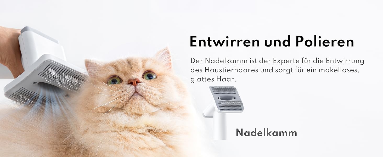 Машинка для стрижки собак Homerunpet з пилососом, тиха та потужна, професійний набір для грумінгу, видалення шерсті для собак та котів, 1.85L, білий