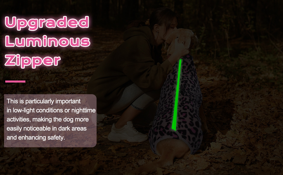 Теплий зимовий одяг для собак Hjyokuso: куртка, пуловер з флісу для маленьких, середніх та великих собак. Вітронепроникний одяг з блискавкою, костюм для чихуахуа (XXS-3XL) XS рожевий леопардовий принт