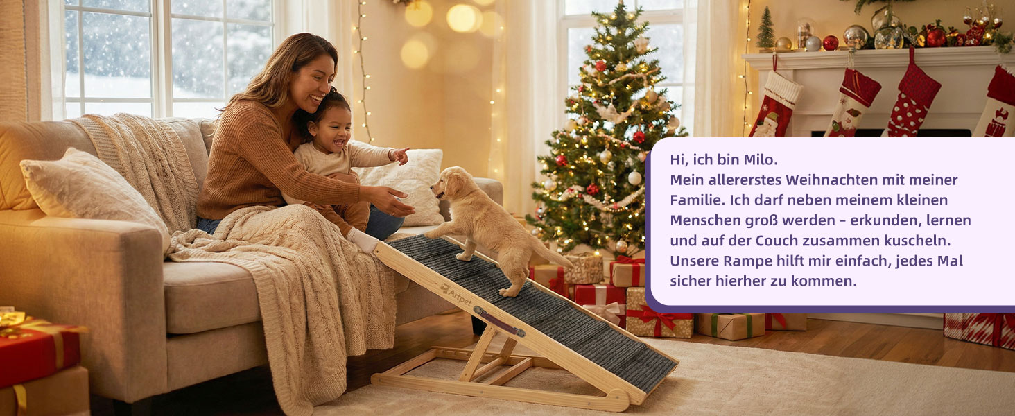 Рампа для собак Extra Lange, 190 см: стабільна авторампа для великих собак, для SUV, комбі та автодому, до 90 кг