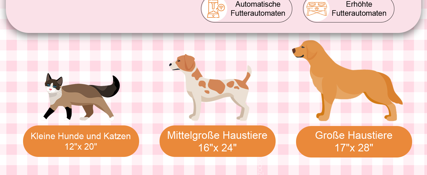 Килимок для годівлі собак Bleswin 30x50 см, водопоглинаючий, антиковзний, коричневий
