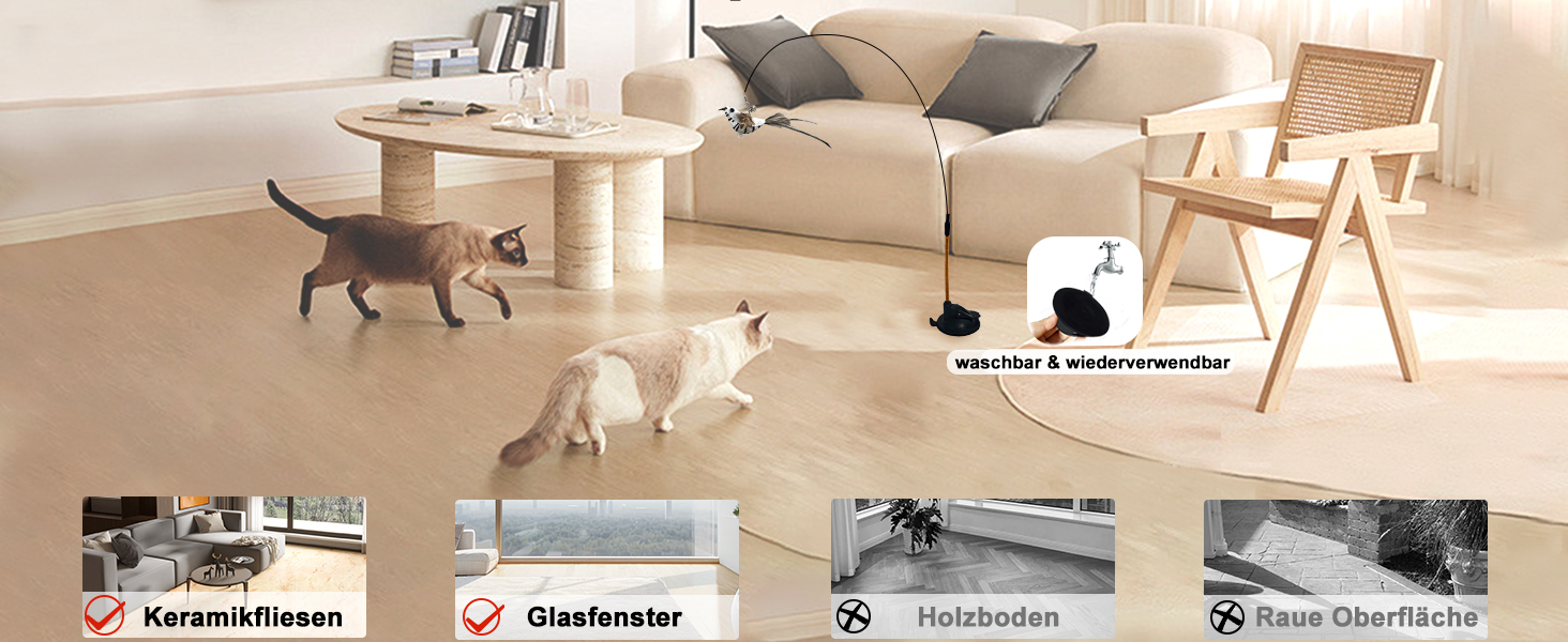 Інтерактивна іграшка для котів CUUOOT 7-в-1: джиґлер, іграшка-пір'їнка, катенок, мотузка для кусання, набір з котячою м'ятою.