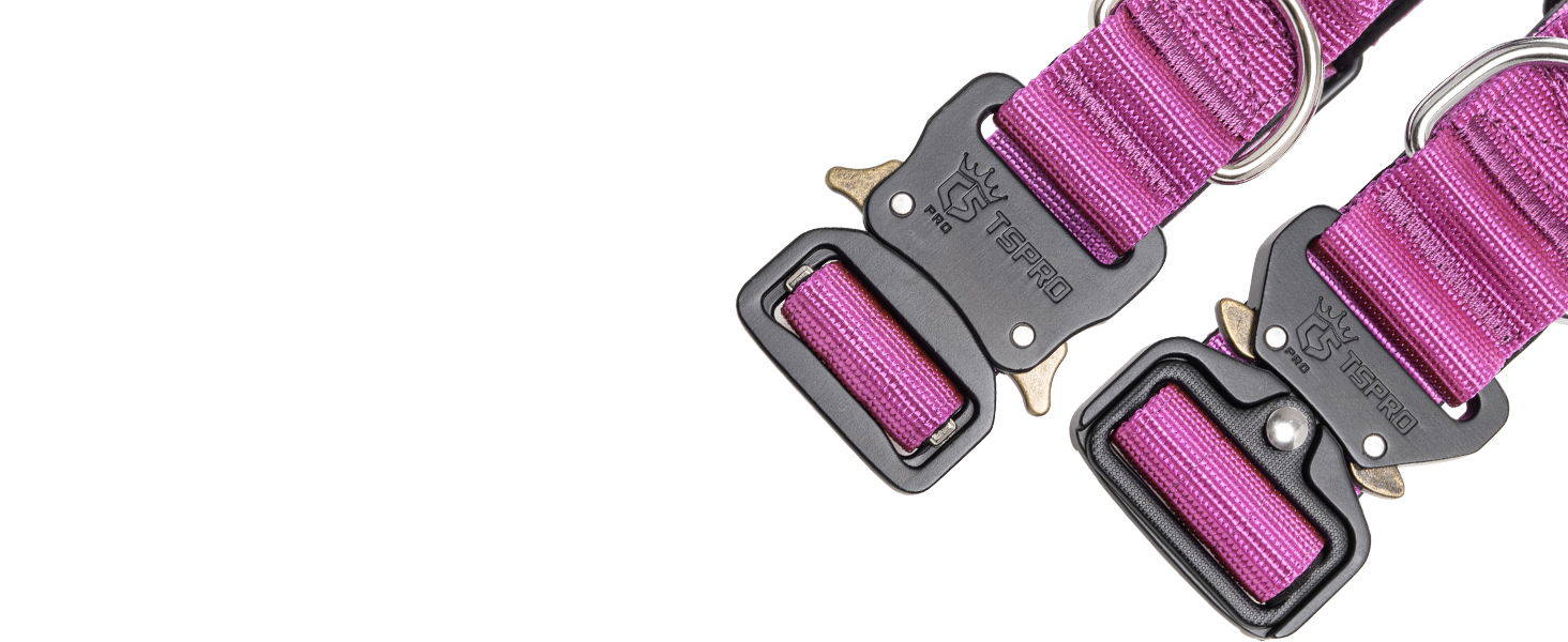 TSPRO Преміум нашийник для собак з ручкою, тактичний, товстий, регульований, для середніх та великих собак (Помаранчевий L), розмір ручки L, регулювання 44.5-62.2 см