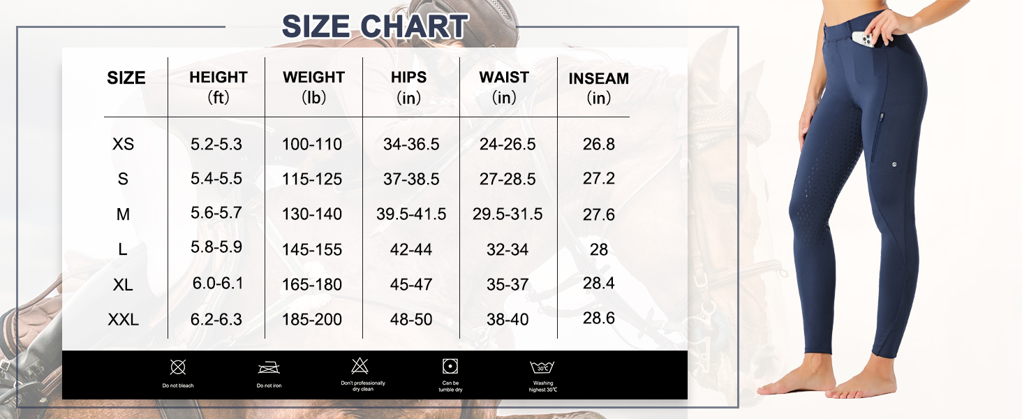 Жіночі рейтлеггінси WILLIT з силіконовим повноцінним покриттям, висока талія, кишені на блискавці, петлі для ременя, еластичні штани для верхової їзди, колір хакі