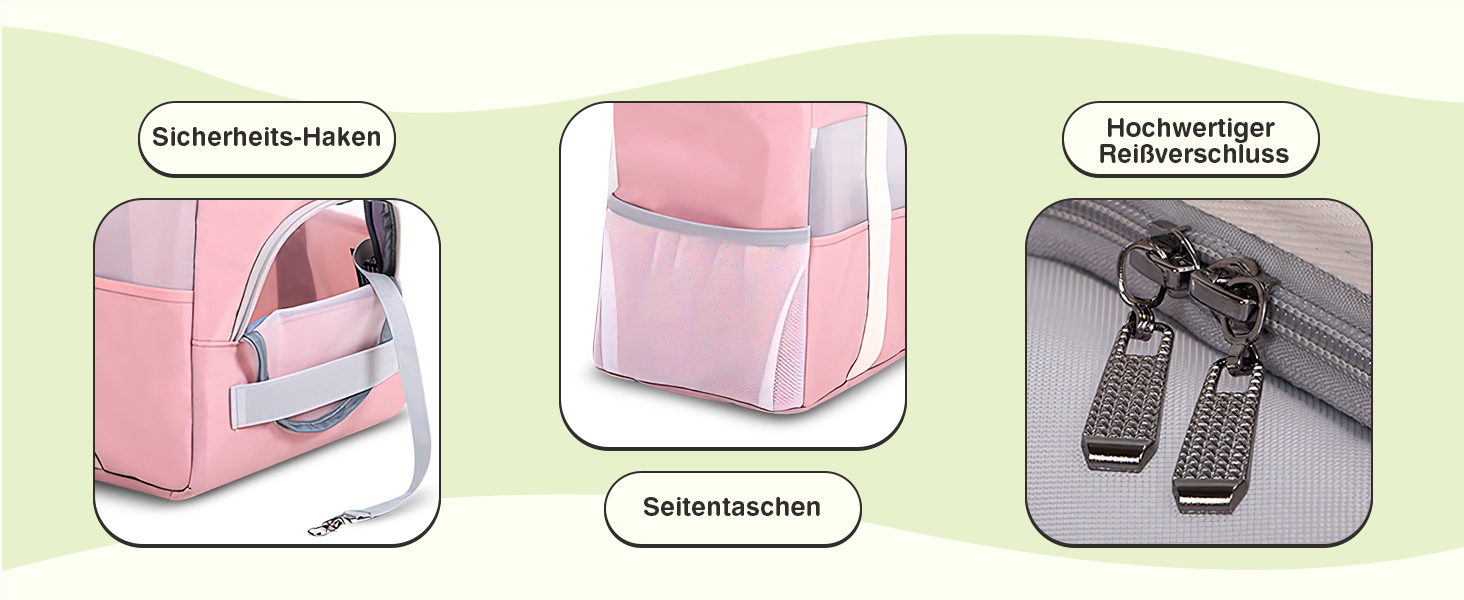 М'яка переноска для собак та котів ALLSOPETS, складана, дихаюча, з поводком, легка, для подорожей, до ветеринара, на вулицю (небесно-блакитний)