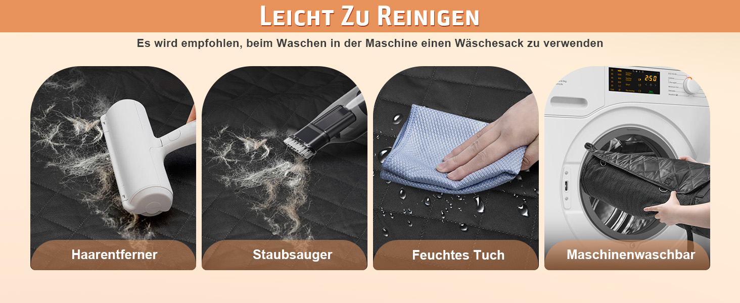 Накидка для собак у машину Gimars, 157x137 см, водовідштовхувальна, стійка до подряпин, універсальна, з передньою панеллю та оглядовим вікном, чорний & оранжевий, килимок у багажник