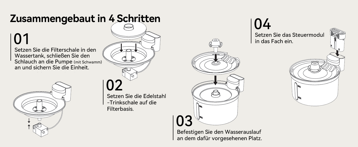 Автоматичний фонтанчик для котів та собак FEELNEEDY FN-W19, 3.5L, з датчиком, бездротовий, з акумулятором 4000mAh, 3 режими, з фільтром з активованого вугілля