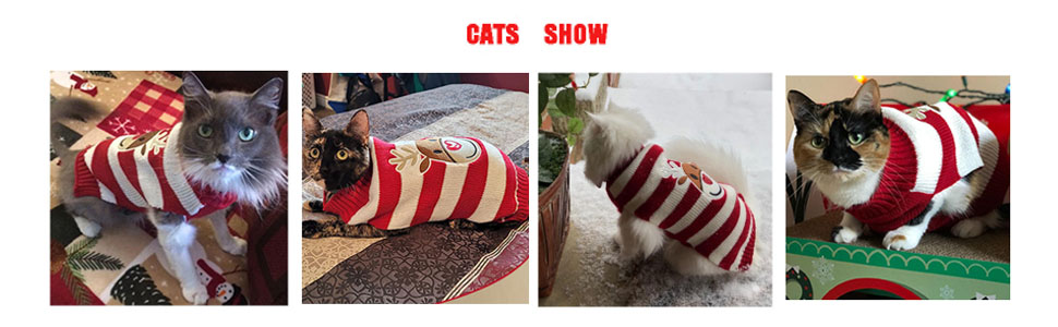 Пуловер для собак на Новий Рік: теплий в'язаний пуловер для домашніх тварин, теплий, модний, для святкування, подарунок, розмір XXL