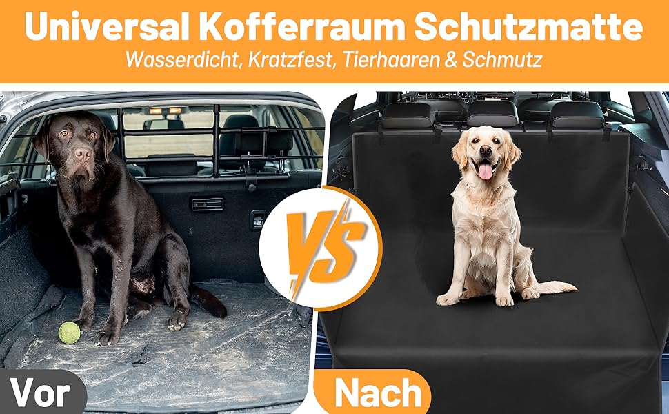 Захист для багажника автомобіля для собак, стежка з боків та захист краю багажника, лежанка для собак у багажник, водонепроникна та стійка до подряпин, універсальна ковдра для багажника автомобіля