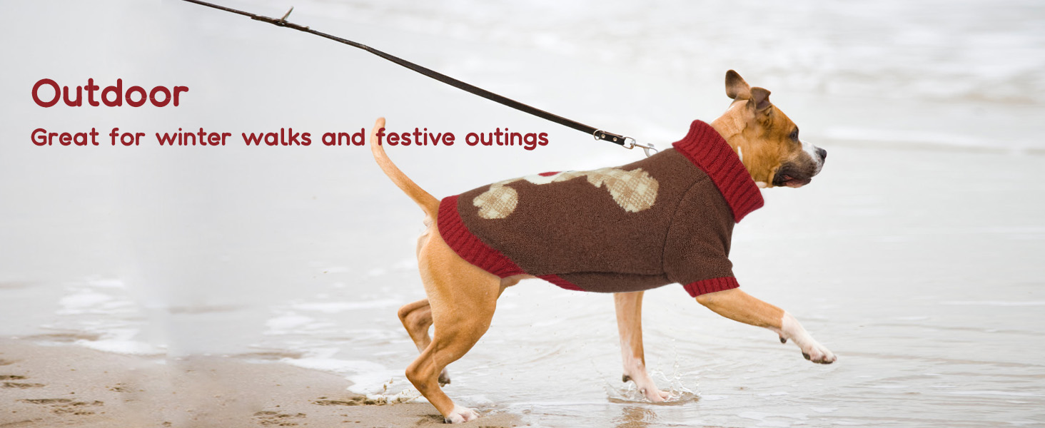 Теплий рожевий пуловер для собак на Новий рік з отвором для шлейки, для мопсів, французьких бульдогів, цвергшнауцерів, розмір L