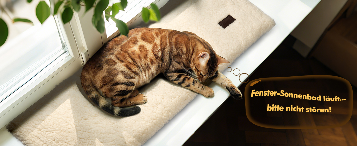 Килимок-лежанка для котів на підвіконня з підігрівом, 90 x 28 см, сірий. Тепла, м'яка, неслизька, для котів.