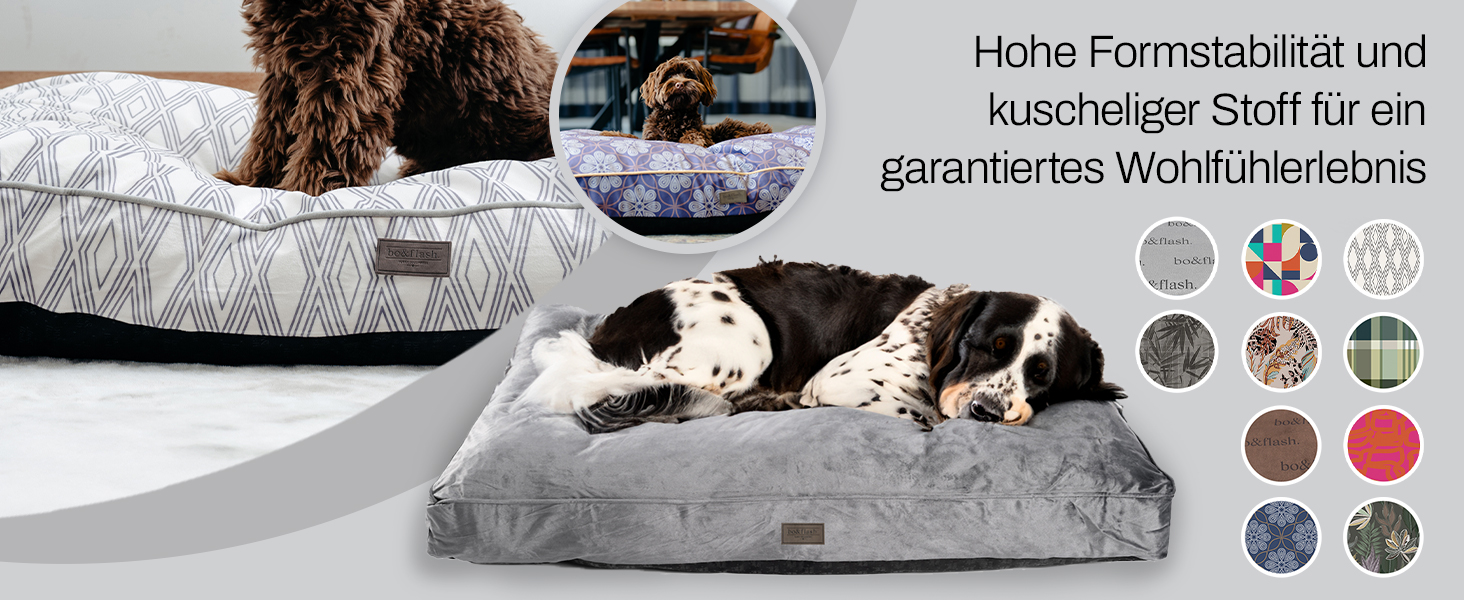 Килимок для собак Madison Matthias M – зручний та стійкий лежак для собак преміум-якості з знімним чохлом