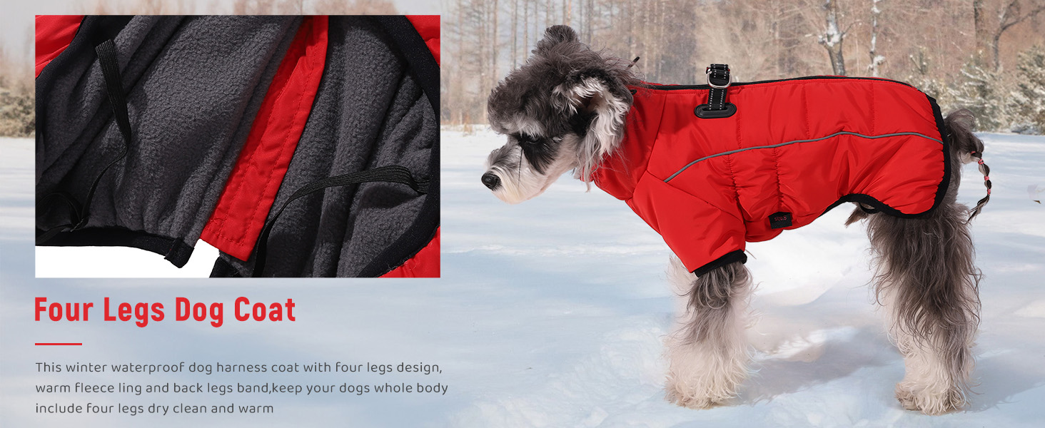 Теплий зимовий одяг для собак Savlot: водонепроникна куртка з флісовою підкладкою для малих, середніх та великих собак, XL, блакитна