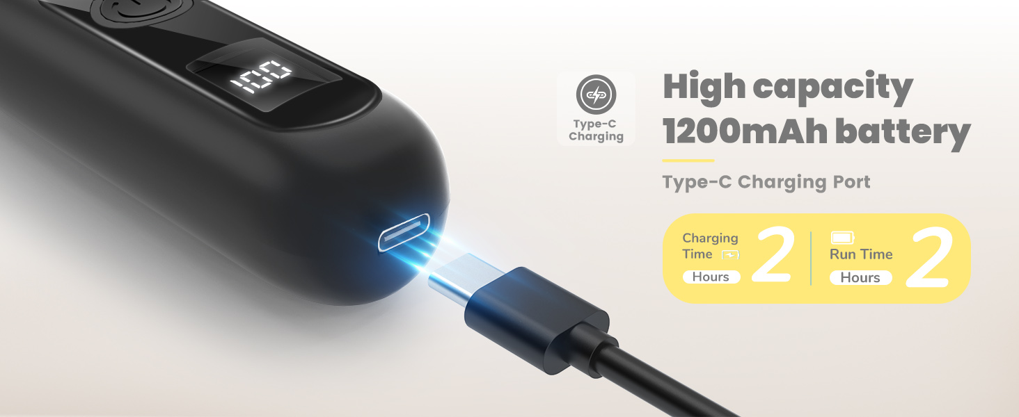 PAPMINI Безшумна машинка для стрижки котів з LED дисплеєм, Type-C, акумулятор, машинка для стрижки котів, бездротова кусачка для кігтів, професійна машинка для стрижки лап, вух, обличчя, спини, чорна