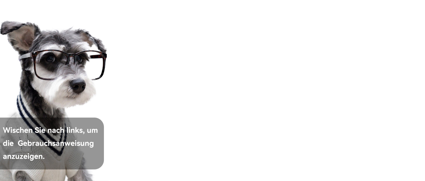 Триммер для собак і котів Unibono Leise - акумуляторний, 4 насадки для грумінгу, 7000 об/хв