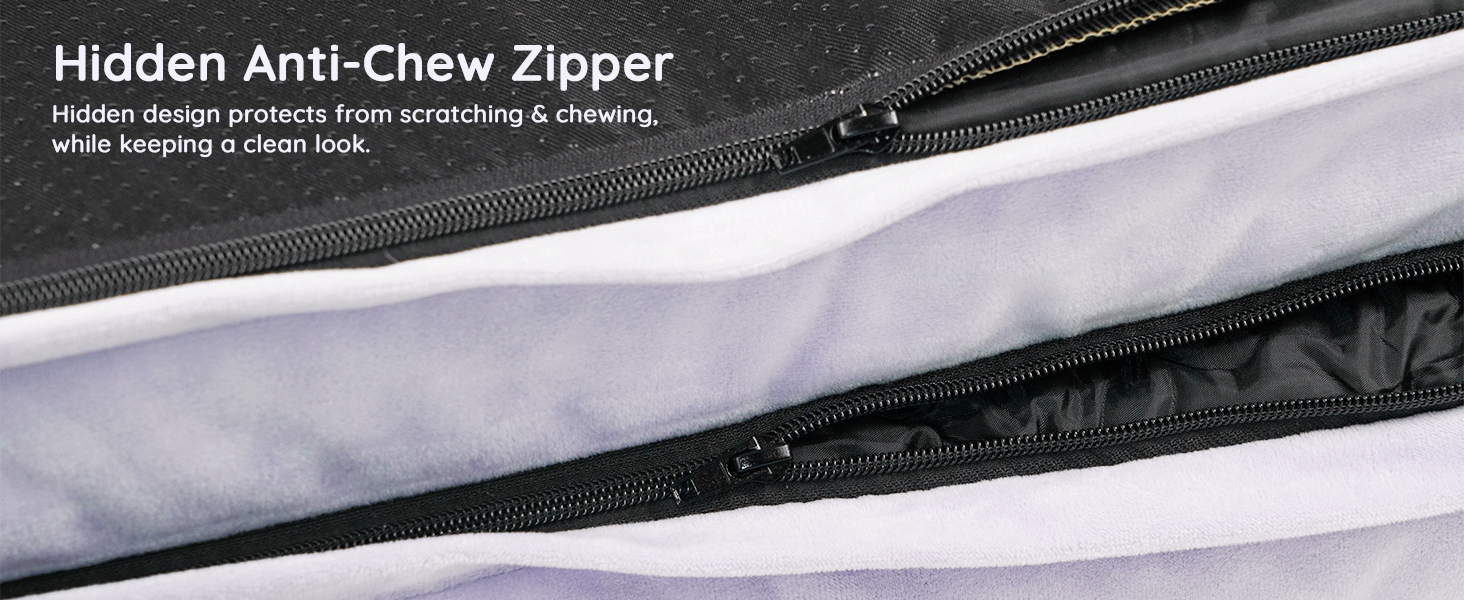 Ортопедичне ліжко для собак BELLA & PAL, 71x59 см, фіолетове. Зручне ліжко-софа для маленьких та середніх собак. Без монтажу, з ефектом пам'яті, водовідштовхувальна вставка, фланелевий знімний чохол, неслизьке дно.