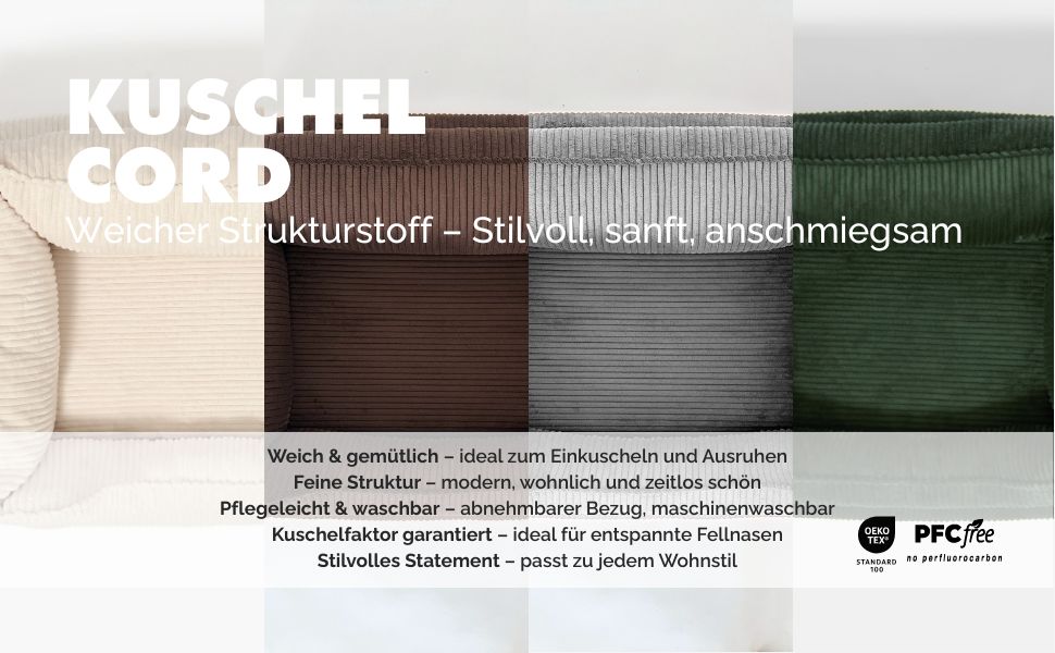 Ортопедичне ліжко для собак Антон | Ліжко-кошик для середніх та великих собак (Бежевий, 105x75 см)