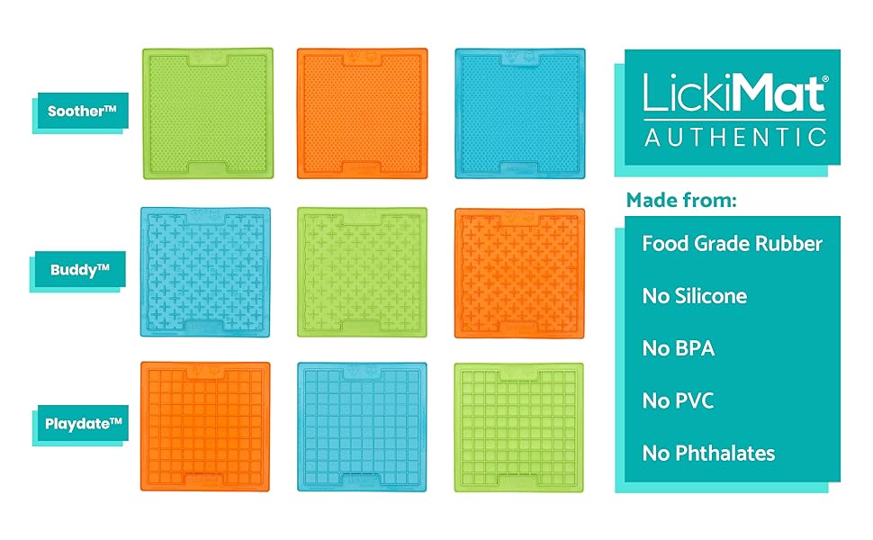 LickiMat X Large Schnuller: килимок для собак, проти нудьги та тривоги, зелений