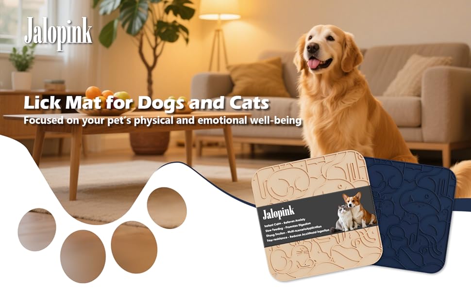 Силіконові килимки для котів та собак Bau+Grün-US (чорний+жовтий, S) - уповільнена годівля, 60 присосок