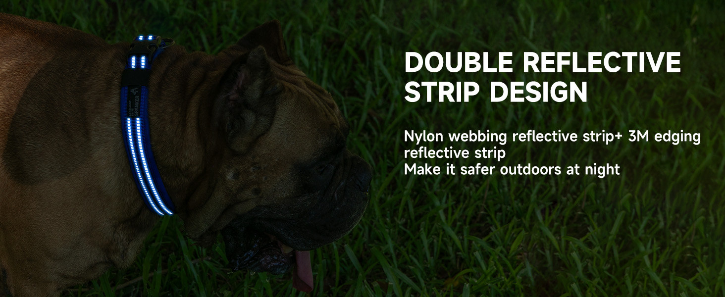 Нашийник для собак EXCELLENT ELITE SPANKER з PU матеріалу, з пряжкою, регульований, для малих, середніх та великих собак, чорний, червоний, синій (RED-L)