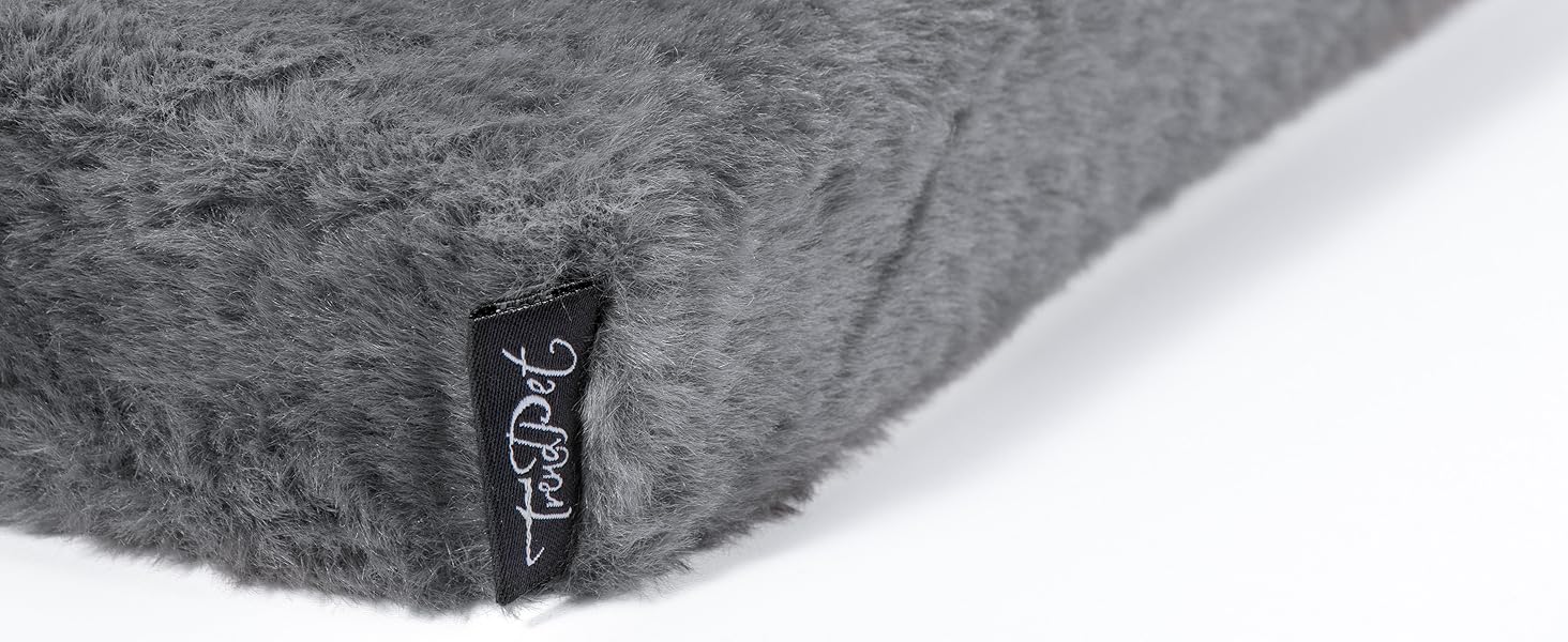 Матрац для собак TrendPet VitaMedog, віскоеластичний, сірий, 50x35 см