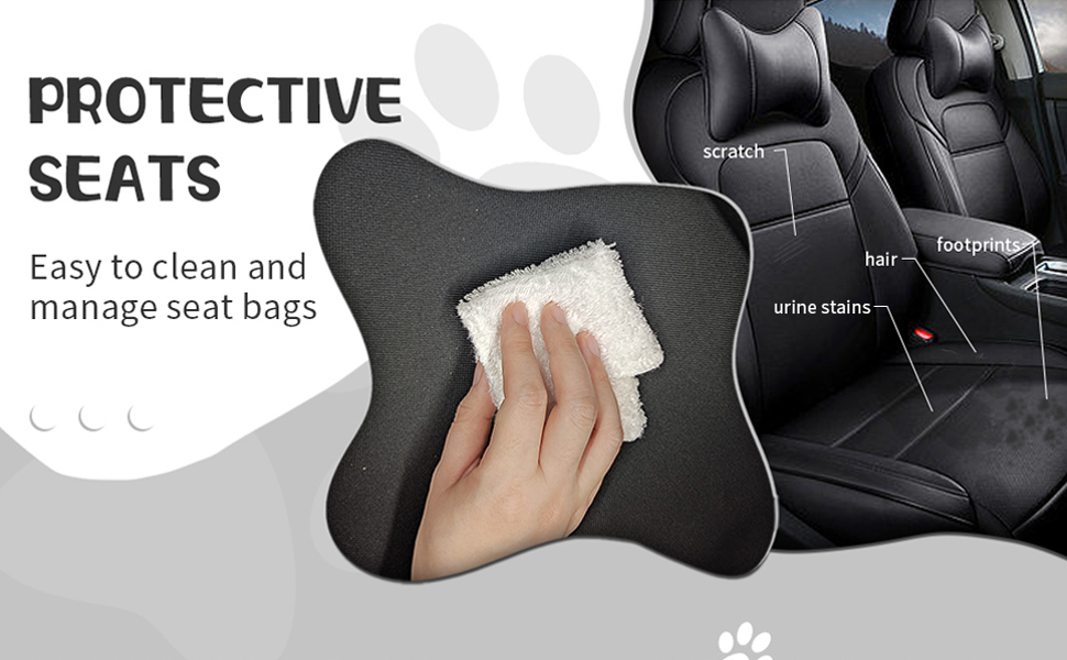 Автомобільний лежак для собак, міцний, з оксфордської тканини, дихаючий, з можливістю прання, складаний, сірий, 40x32x24 см