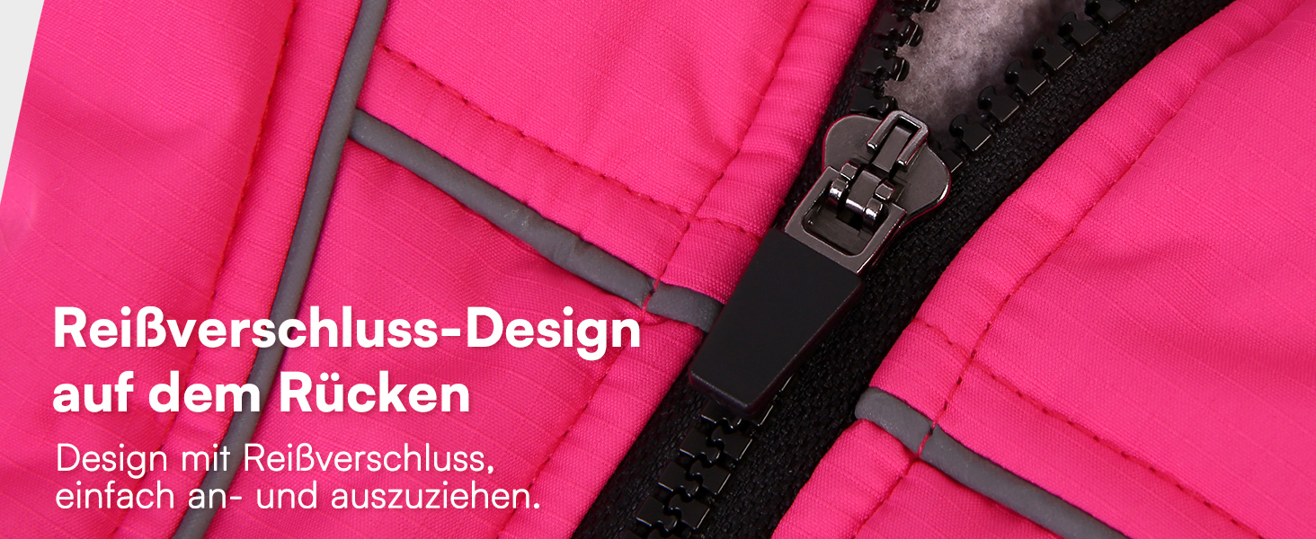 Зимовий теплий водонепроникний одяг для собак Queenmore, куртка для собак з шлейкою, 3-шарова, світловідбиваюча, для великих порід (лабрадор, хаскі, голден ретрівер) (Морська хвиля, 2XL) XXL Морська хвиля