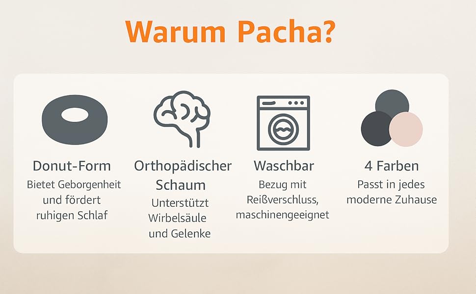 Крісло-лежанка для собак та котів Flamingo, м'яке, у вигляді подушки-донат, 55 см, колір мокко