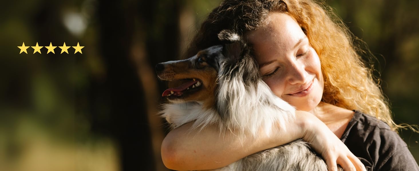 Щітка для собак з довгою шерстю - 100% натуральна щетина, Made in Germany. М'яка щітка для видалення підшерстка, розплутування та вирівнювання без вискубування. Змащений дерев'яний грифель FSC® + додатковий засіб для чищення щітки