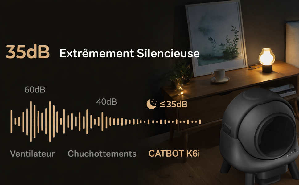 Розумний автоматичний лоток для котів eziclean® CATBOT K6i - самоочищуючийся, підключений до інтернету