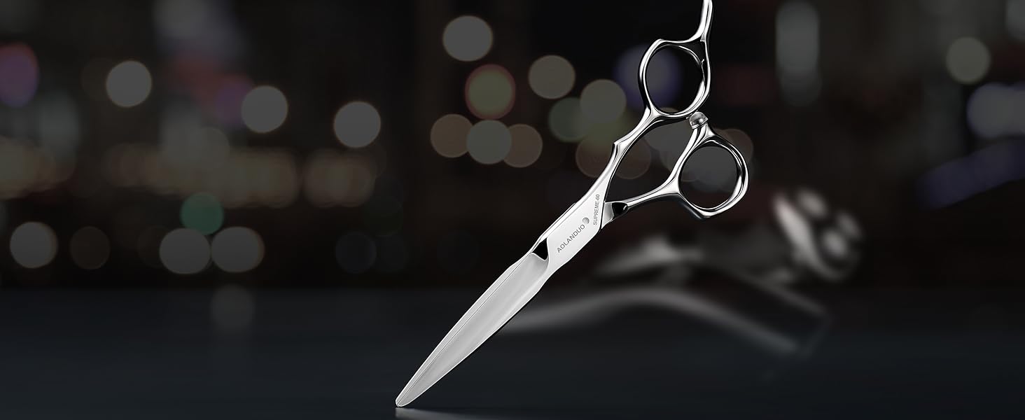 Професійні ножиці для стрижки волосся Aolanduo 6 дюймів - преміум сталь VG10, ергономічний дизайн, набір для перукарів та барберів, японська якість